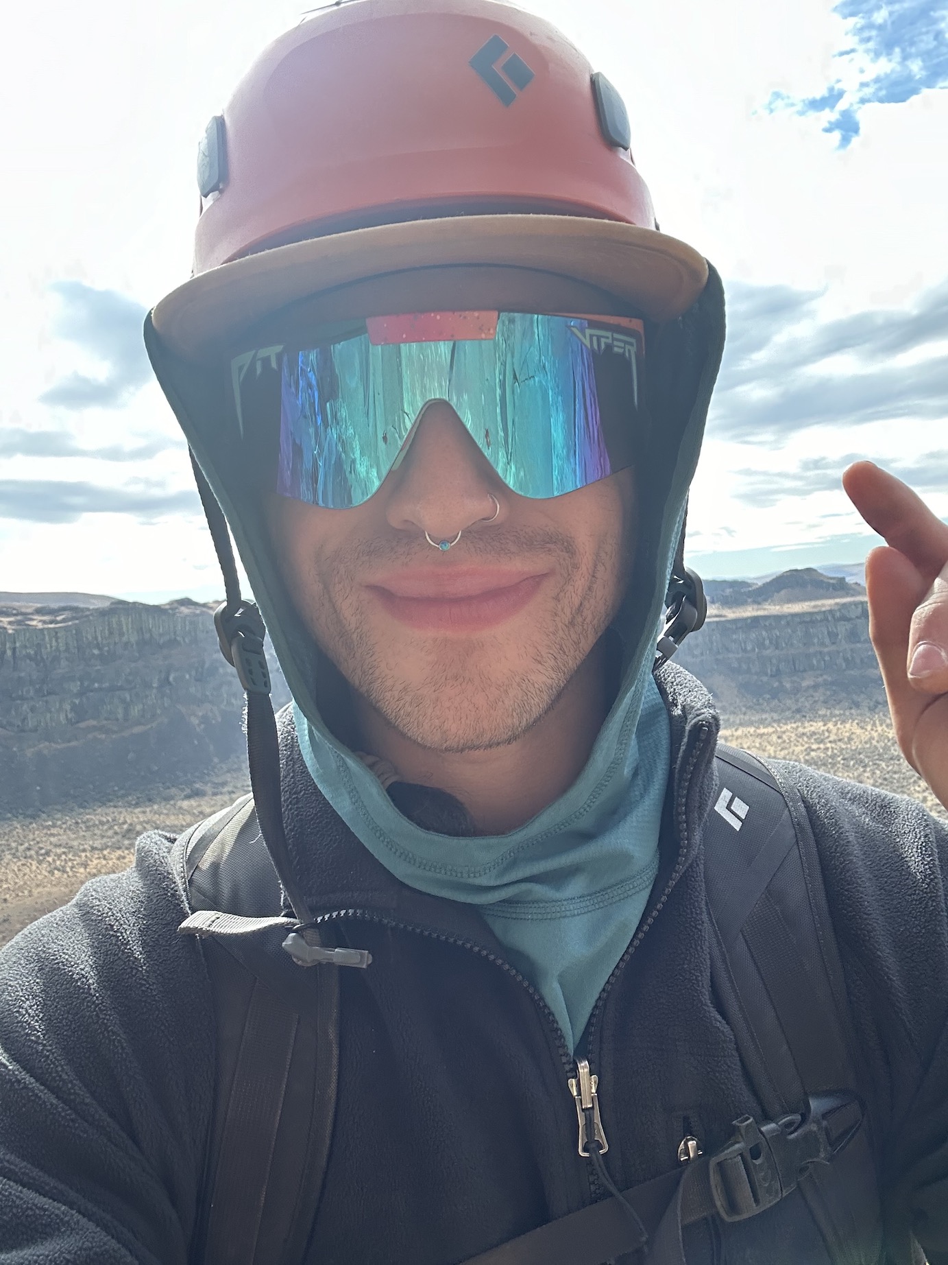 Ike cool Selfie in Bill's Wall.